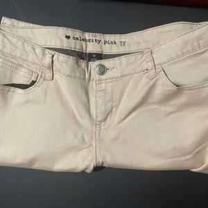 Celebrity Pink skinny jeans baby pink sz 13. Like new w/out tags